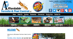 Desktop Screenshot of affordablepestpro.com